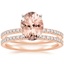 14KR Morganite Luxe Ballad Bridal Set (1/2 ct. tw.), smalltop view