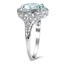The Coloma Ring, smalltop view on a hand