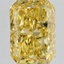 4.02 Ct. Fancy Vivid  Yellow Radiant Lab Grown Diamond