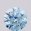 1.20 Ct. Fancy Vivid Blue Round Lab Grown Diamond