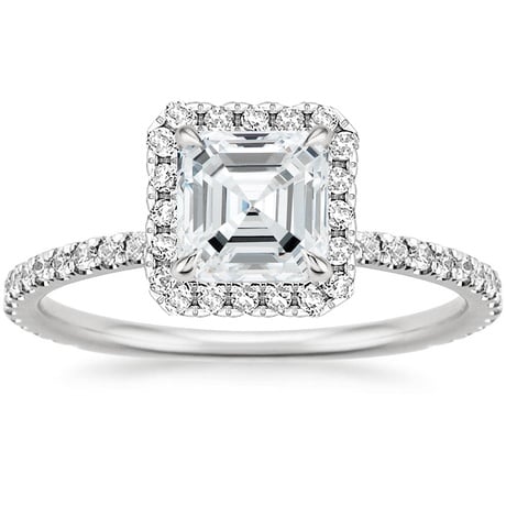 18K White Gold Waverly Diamond Bridal Set (2/3 ct. tw.)
