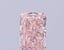 0.96 Ct. Fancy Brown Pink Radiant Lab Grown Diamond