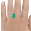 12x9.4mm Oval Colombian Emerald, smalladditional view 1