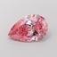 1.92 Ct. Fancy Vivid Pink Pear Lab Grown Diamond