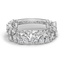 Custom Nature-Inspired 3/4 Coverage Diamond Ring