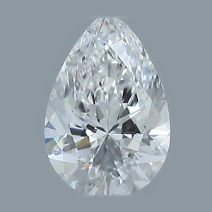 Pear diamond — real photo