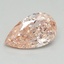 1.05 Ct. Fancy Intense Pink Pear Lab Grown Diamond