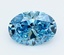 2.24 Ct. Fancy Vivid  Blue Oval Lab Grown Diamond