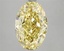 5.01 Ct. Fancy Intense Yellow Oval Lab Grown Diamond
