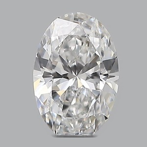 Oval diamond — real photo