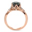 Floral Gallery Sapphire Ring, smallside view