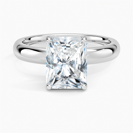 18K White Gold Sydney Perfect Fit Halo 3mm Diamond Ring