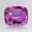 7.6x6.3mm Pink Cushion Sapphire