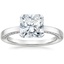 Platinum Maeve Diamond Ring, smalltop view