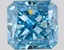 3.18 Ct. Fancy Vivid Blue Radiant Lab Grown Diamond