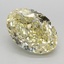 2.64 Ct. Fancy Intense Yellow Oval Lab Grown Diamond