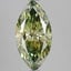 2.55 Ct. Fancy Vivid Green Marquise Lab Grown Diamond