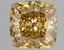 2.10 Ct. Fancy Intense Yellow Cushion Lab Grown Diamond
