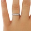 The Ellen Ring, smalltop view on a hand