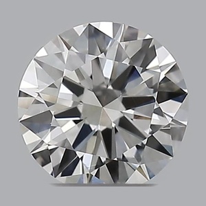 Round diamond — real photo