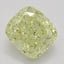 1.71 Ct. Fancy Yellow Cushion Diamond