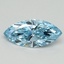 1.01 Ct. Fancy Vivid Blue Marquise Lab Grown Diamond