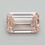 1.02 Ct. Fancy Intense Pink Emerald Lab Grown Diamond