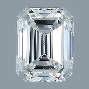 Emerald diamond — real photo