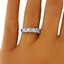 The Hadrian Ring, smalltop view on a hand