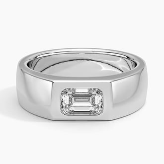 Diamond Cigar Ring