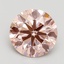 2.50 Ct. Fancy Intense Pink Round Lab Grown Diamond
