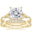 18KY Moissanite Zinnia Diamond Bridal Set (1/2 ct. tw.), smalltop view