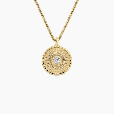 Mini Sun Lab Diamond Medallion