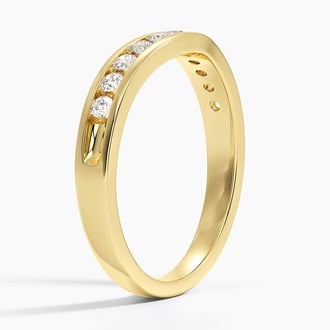 Zadie Channel Set Contour Lab Diamond Ring (1/4 ct. tw.)