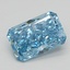 2.51 Ct. Fancy Vivid Blue Radiant Lab Grown Diamond