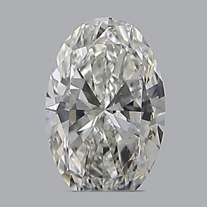 Oval diamond — real photo