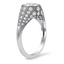 The Aadi Ring, smalltop view on a hand