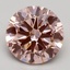 3.01 Ct. Fancy Intense Pink Round Lab Grown Diamond