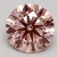 2.45 Ct. Fancy Intense Pink Round Lab Grown Diamond