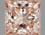 2.57 Ct. Fancy Vivid Pink Princess Lab Grown Diamond
