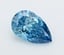2.0 Ct. Fancy Vivid  Blue Pear Lab Grown Diamond