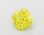 1.09 Ct. Fancy Vivid Yellow Cushion Lab Grown Diamond