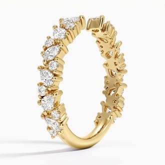 Olivetta Diamond Open Ring