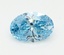 1.5 Ct. Fancy Vivid  Blue Oval Lab Grown Diamond