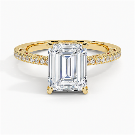 Tacori Lunetta Crescent Diamond Ring