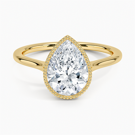 Bezel Engagement Ring