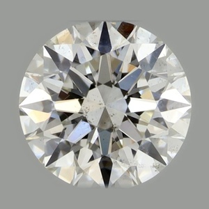 Round diamond — real photo