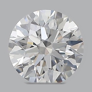 Round diamond — real photo