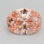 1.72 Ct. Fancy Intense Pink Oval Lab Grown Diamond