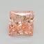 2.04 Ct. Fancy Intense Pink Princess Lab Grown Diamond